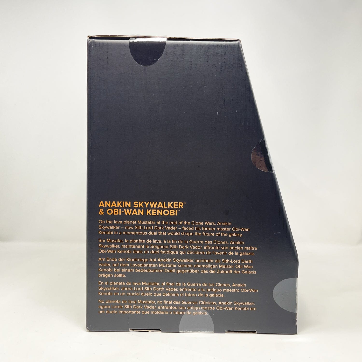 Vintage Hasbro Star Wars Black Series Sealed Figures Anakin Skywalker & Obi-Wan Kenobi Mustafar Duel (SDCC) 2-Pack - Black Series Hasbro Star Wars