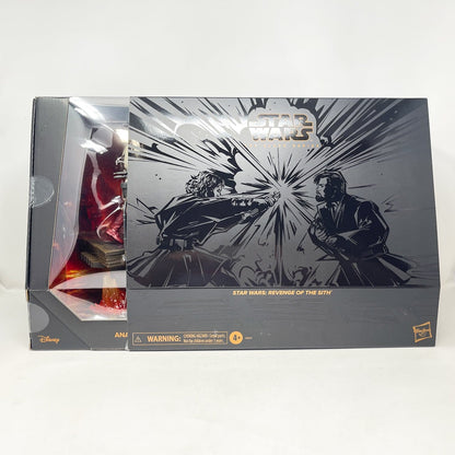 Vintage Hasbro Star Wars Black Series Sealed Figures Anakin Skywalker & Obi-Wan Kenobi Mustafar Duel (SDCC) 2-Pack - Black Series Hasbro Star Wars