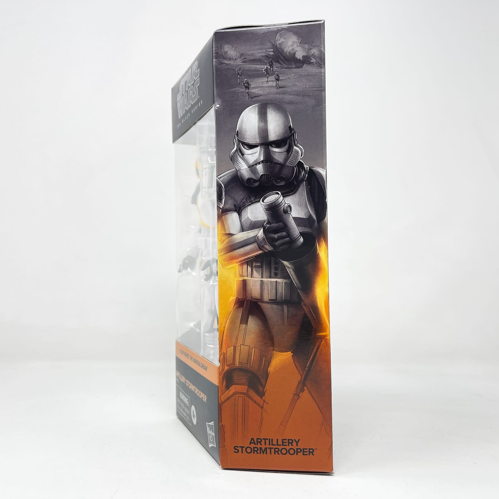 Vintage Hasbro Star Wars Black Series Sealed Figures Artillery Stormtrooper (Mandalorian) MAN 13 - Hasbro Black Series (2022)