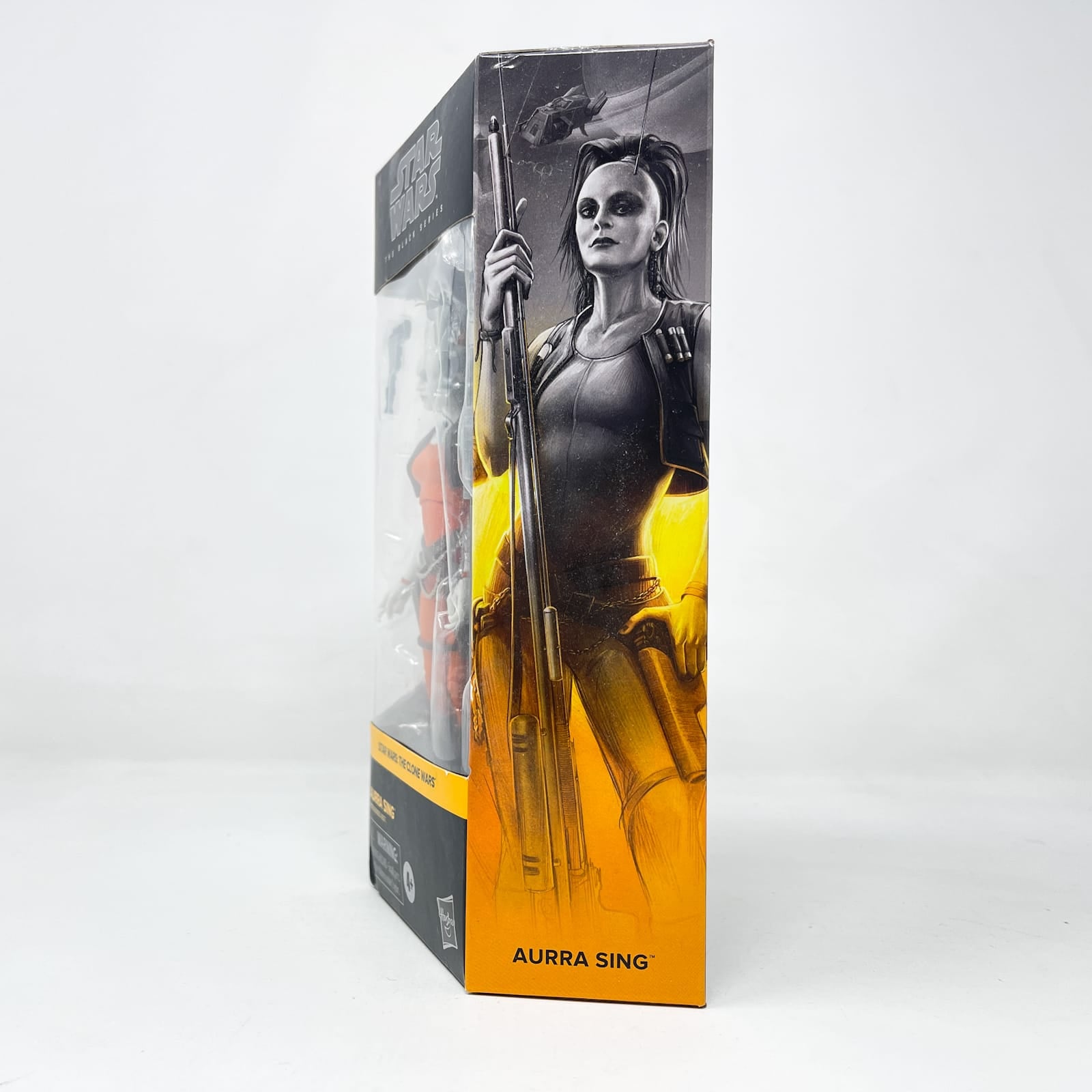Vintage Hasbro Star Wars Black Series Sealed Figures Aurra Sing (The Clone Wars) CW 08 - Hasbro Black Series (2021)
