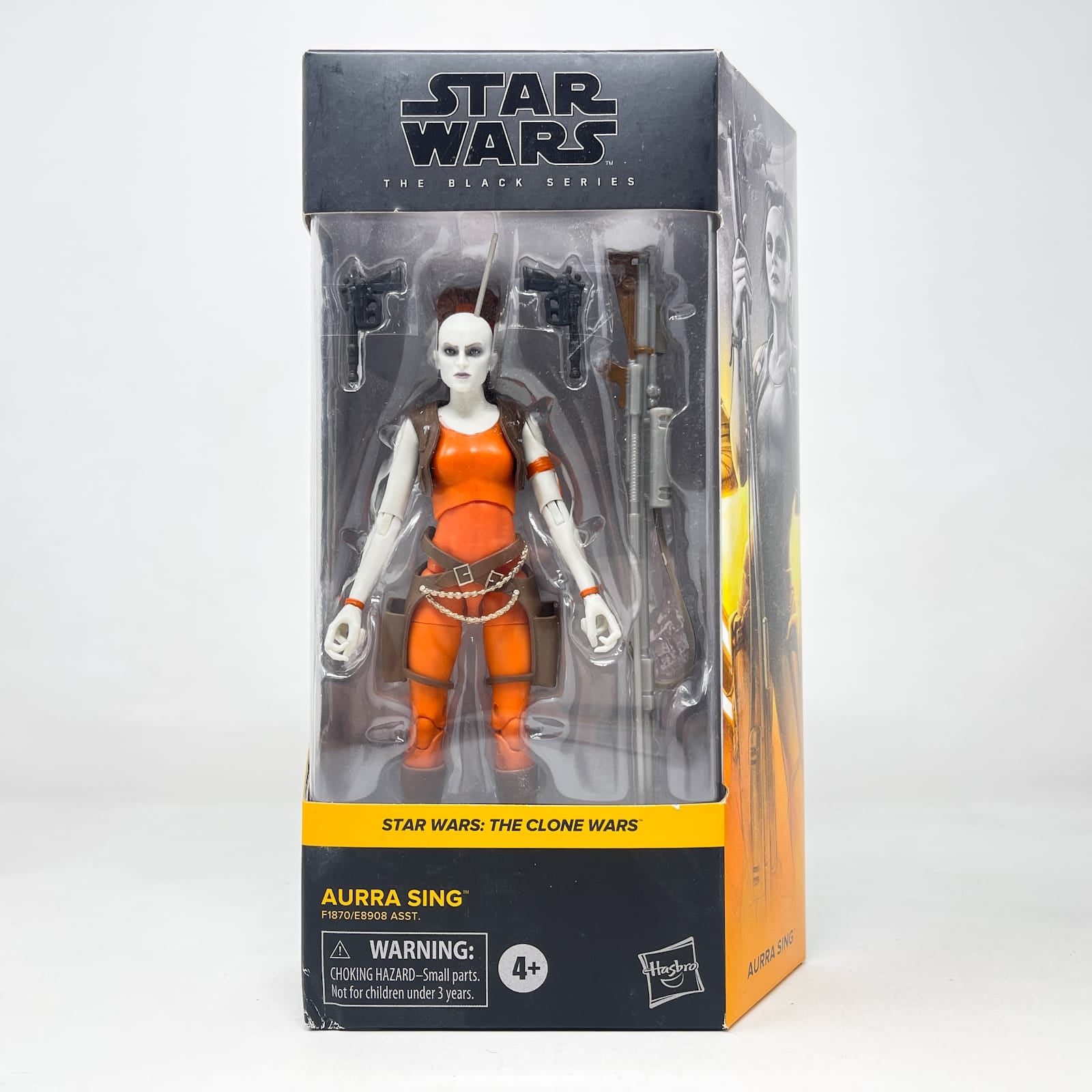 Vintage Hasbro Star Wars Black Series Sealed Figures Aurra Sing (The Clone Wars) CW 08 - Hasbro Black Series (2021)