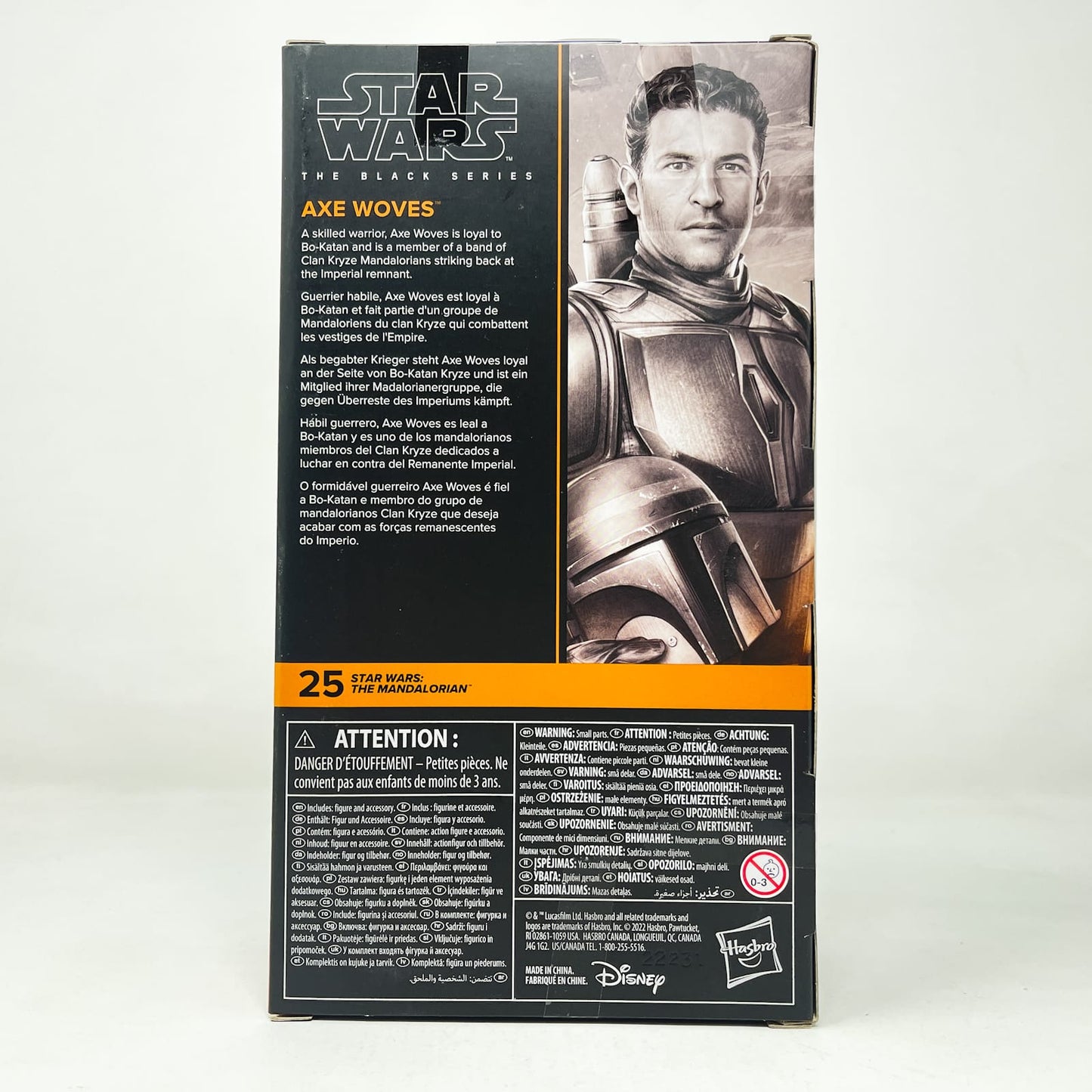 Vintage Hasbro Star Wars Black Series Sealed Figures Axe Woves MAN 25 - Hasbro Black Series (2021)