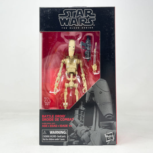 Vintage Hasbro Star Wars Black Series Sealed Figures Battle Droid #83 - Hasbro Black Series (2019)