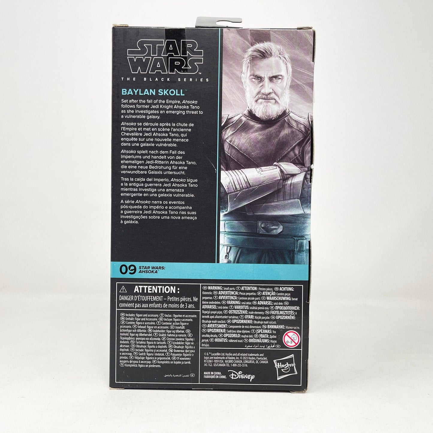 Vintage Hasbro Star Wars Black Series Sealed Figures Baylan Skoll AHS #09 (2023) - Black Series