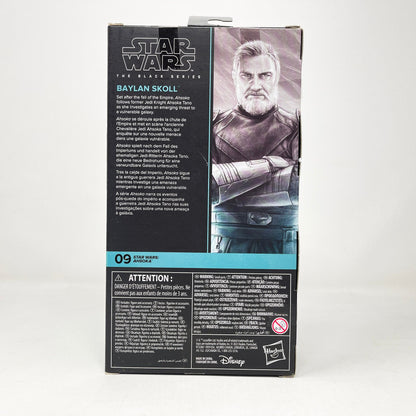 Vintage Hasbro Star Wars Black Series Sealed Figures Baylan Skoll AHS #09 (2023) - Black Series