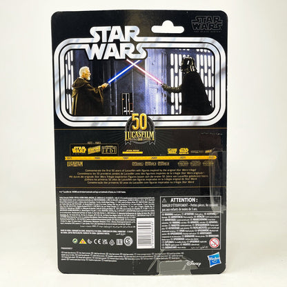Vintage Hasbro Star Wars Black Series Sealed Figures Ben (Obi-Wan) Kenobi - Black Series 40th Hasbro Star Wars Action Figure