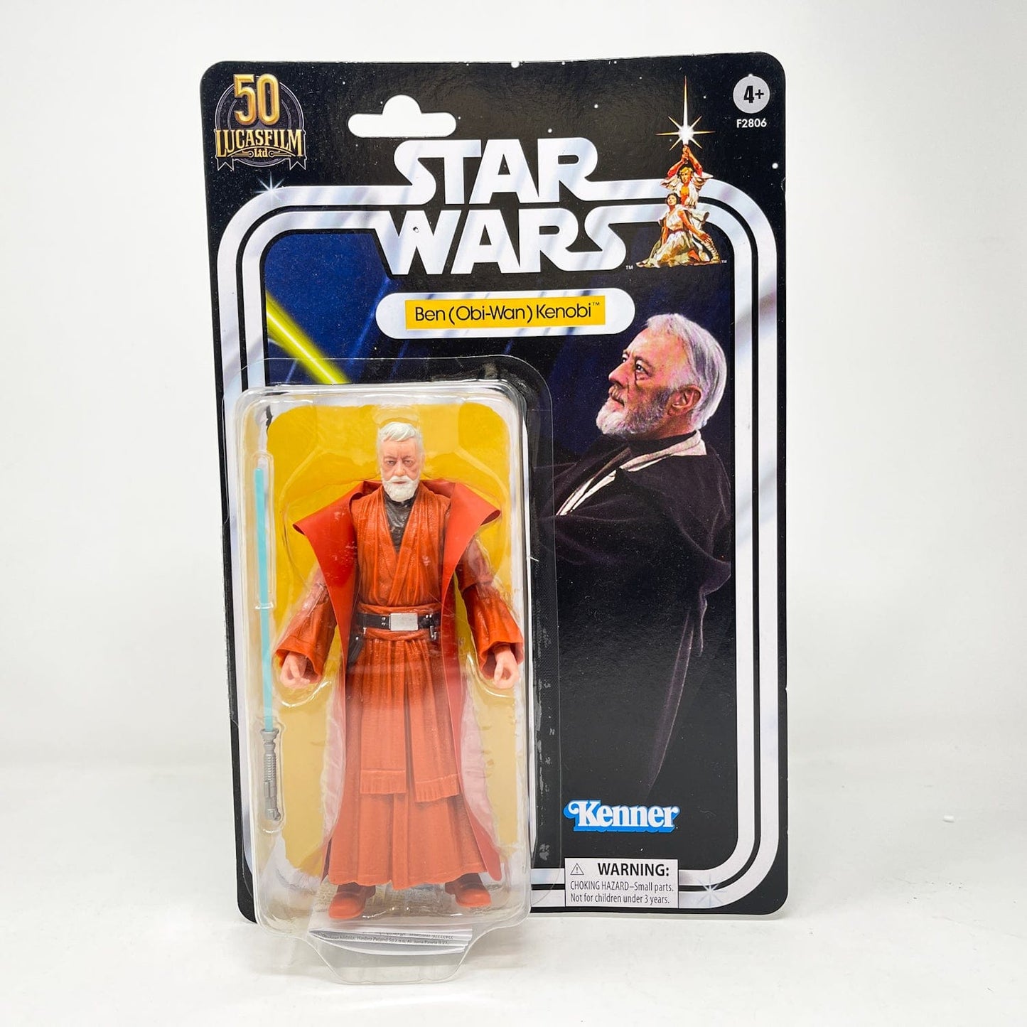 Vintage Hasbro Star Wars Black Series Sealed Figures Ben (Obi-Wan) Kenobi - Black Series 40th Hasbro Star Wars Action Figure