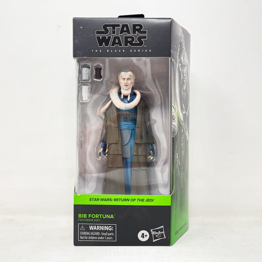 Vintage Hasbro Star Wars Black Series Sealed Figures Bib Fortuna ROTJ #08  - Hasbro Black Series (2021)