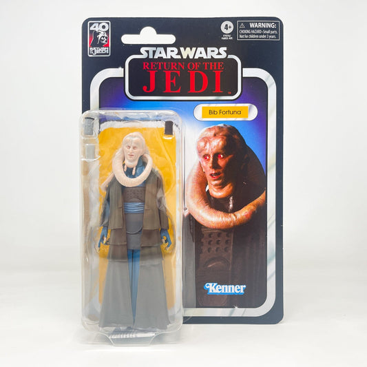 Vintage Hasbro Star Wars Black Series Sealed Figures Bib Fortuna (ROTJ) - 40th Anniversary - Hasbro Black Series (2023)