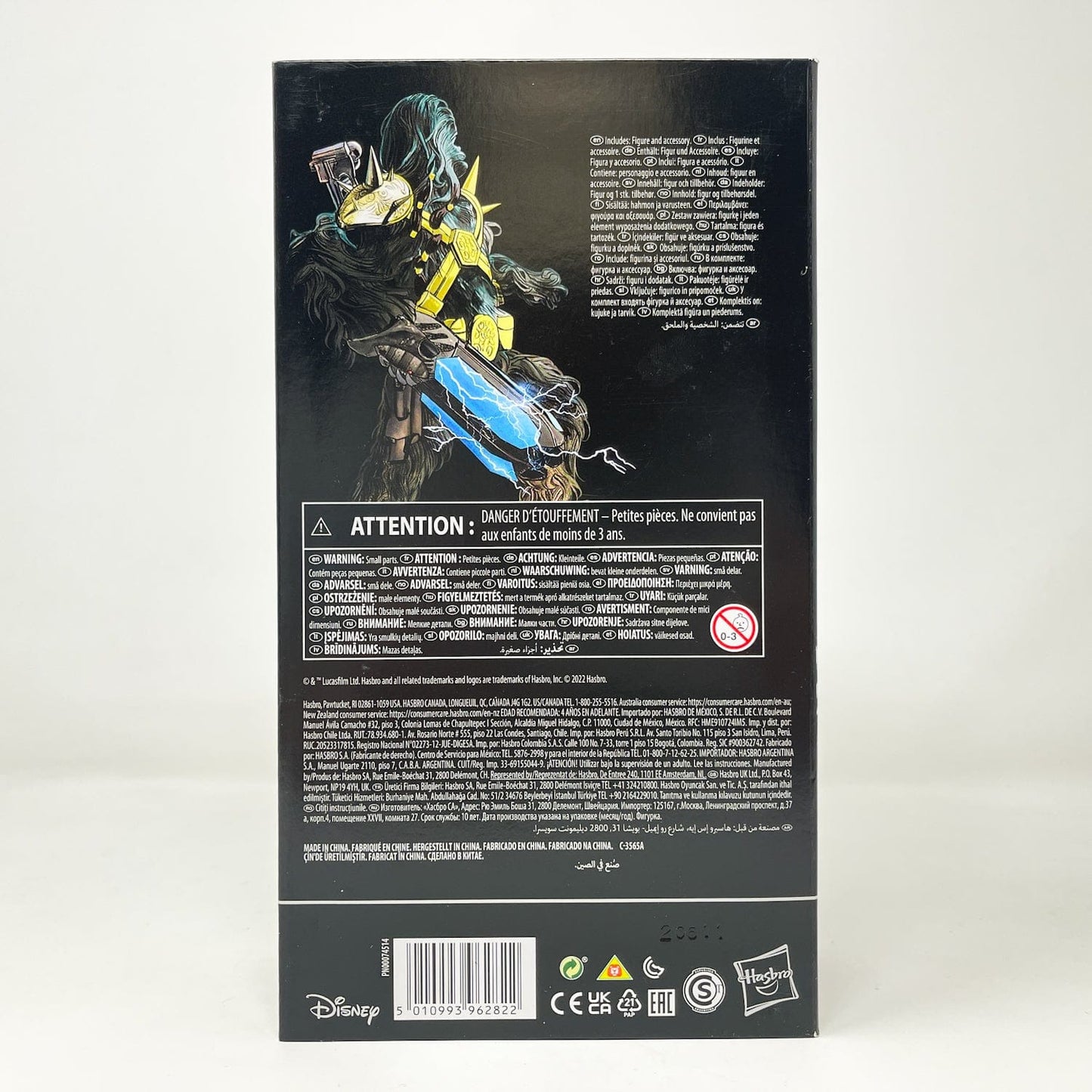 Vintage Hasbro Star Wars Black Series Sealed Figures Black Krrsantan (Comic) - Black Series Hasbro Star Wars Action Figure