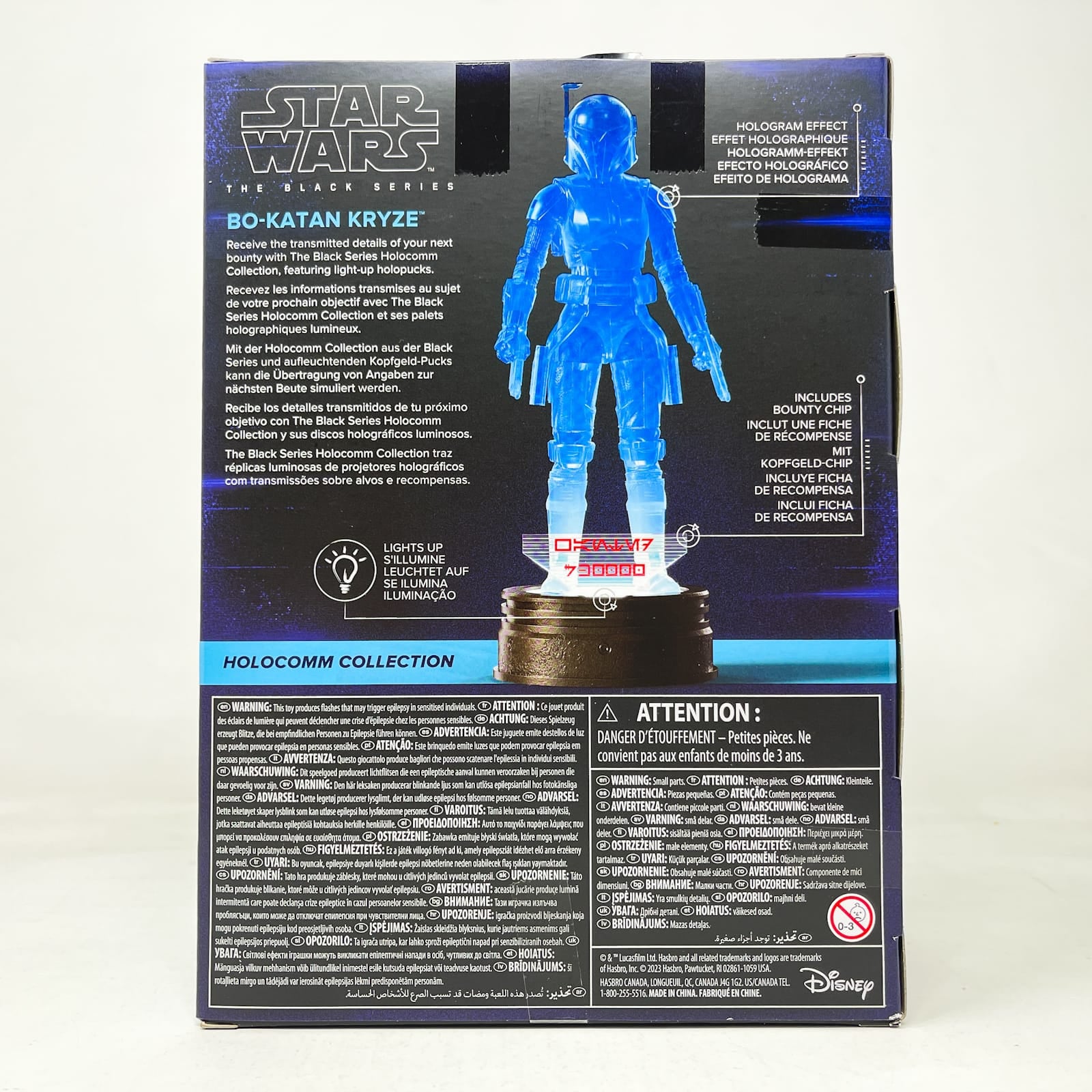 Vintage Hasbro Star Wars Black Series Sealed Figures Bo-Katan Kryze Holocomm Collection - Hasbro Black Series (2023)