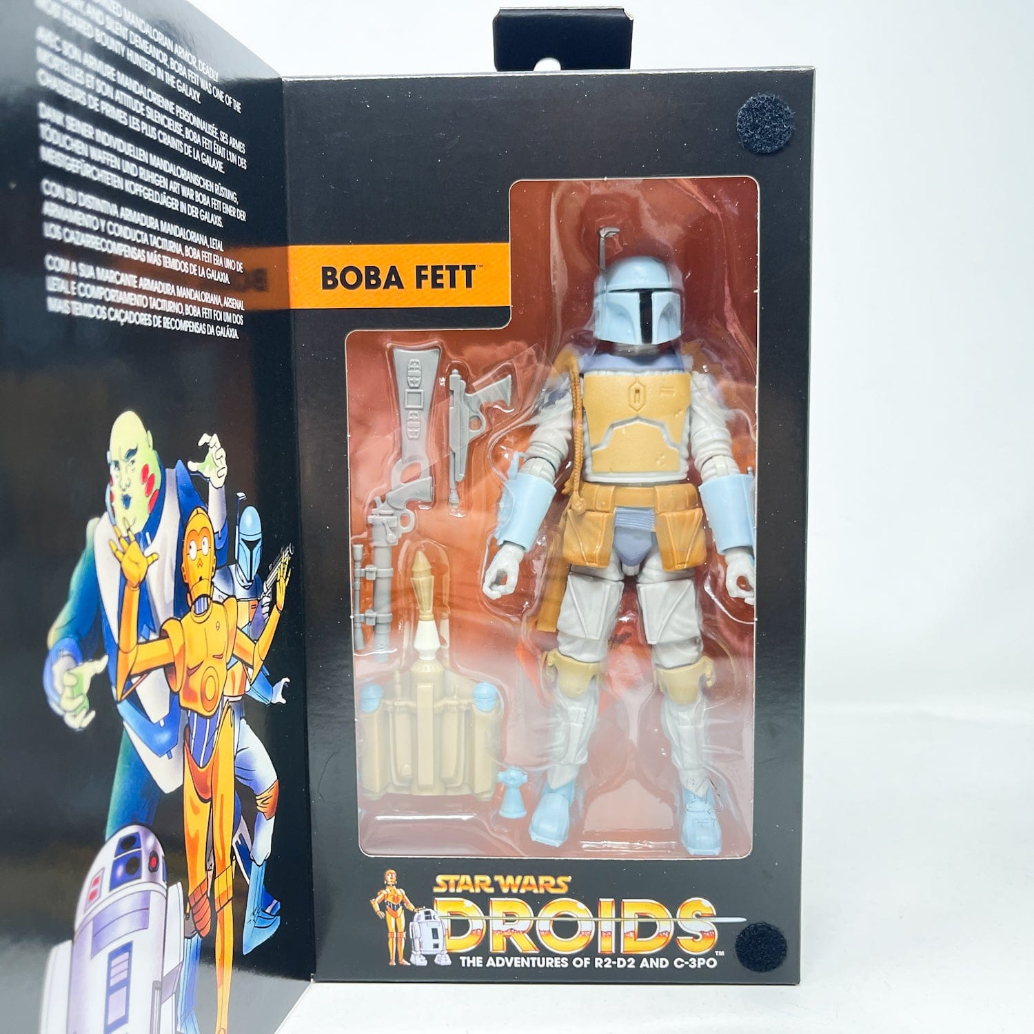 Vintage Hasbro Star Wars Black Series Sealed Figures Boba Fett DROIDS (Comic) - Black Series Hasbro Star Wars Action Figure