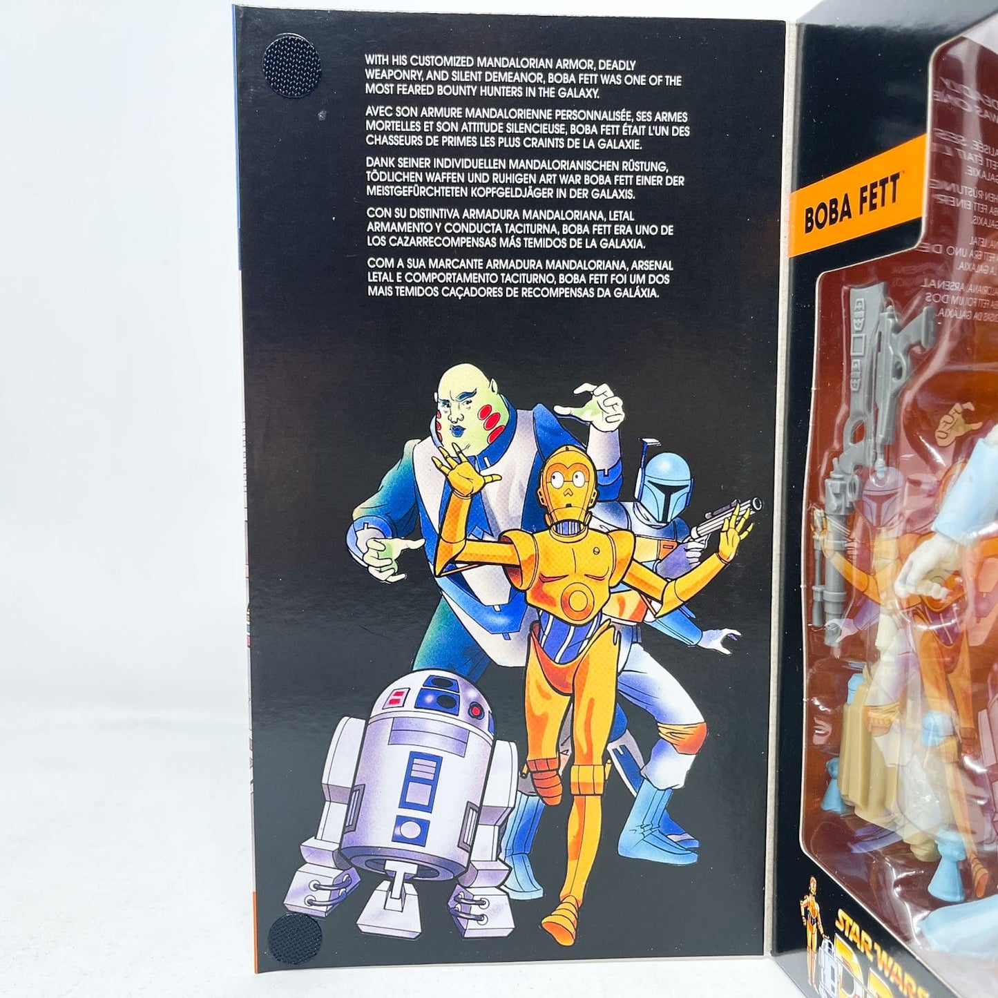 Vintage Hasbro Star Wars Black Series Sealed Figures Boba Fett DROIDS (Comic) - Black Series Hasbro Star Wars Action Figure