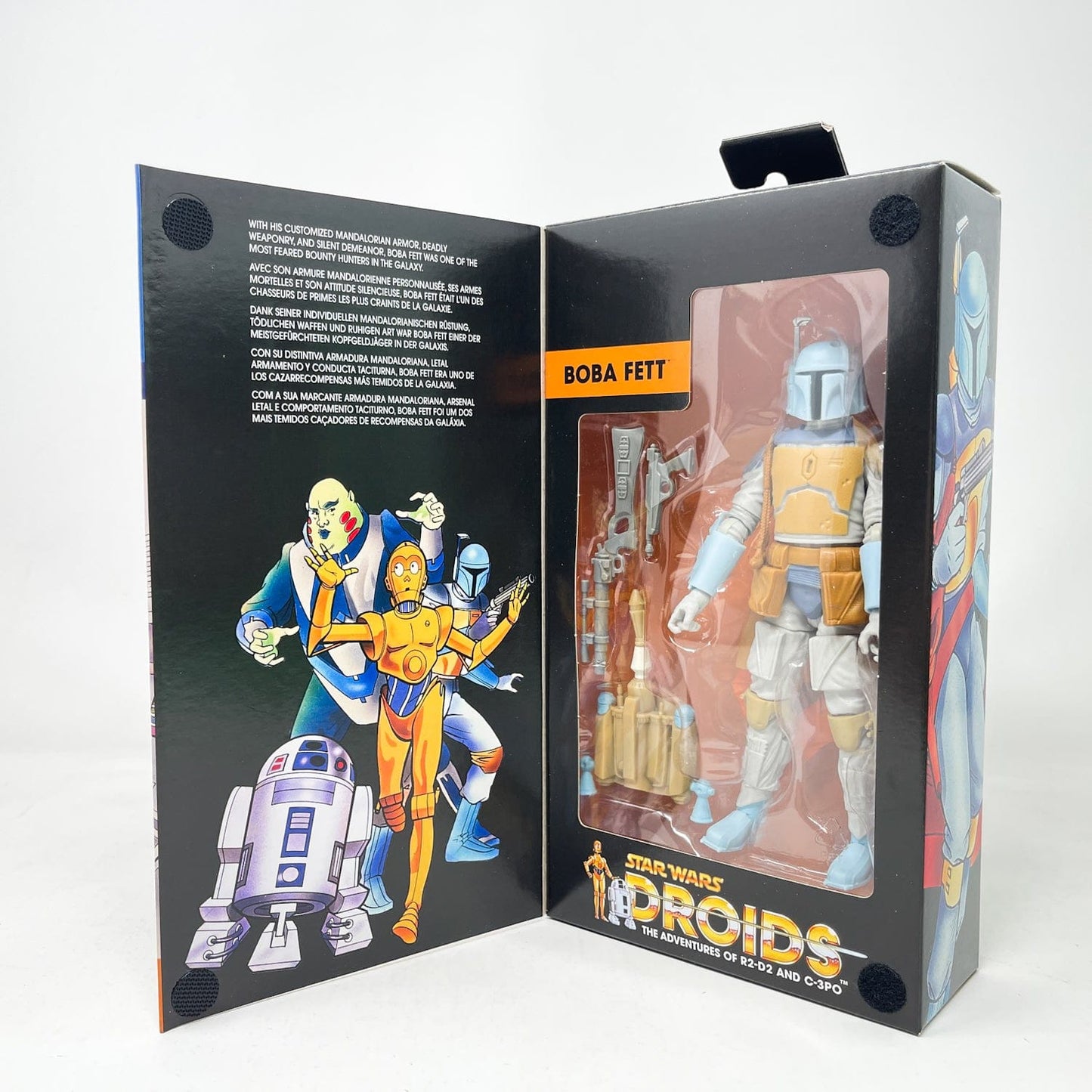 Vintage Hasbro Star Wars Black Series Sealed Figures Boba Fett DROIDS (Comic) - Black Series Hasbro Star Wars Action Figure