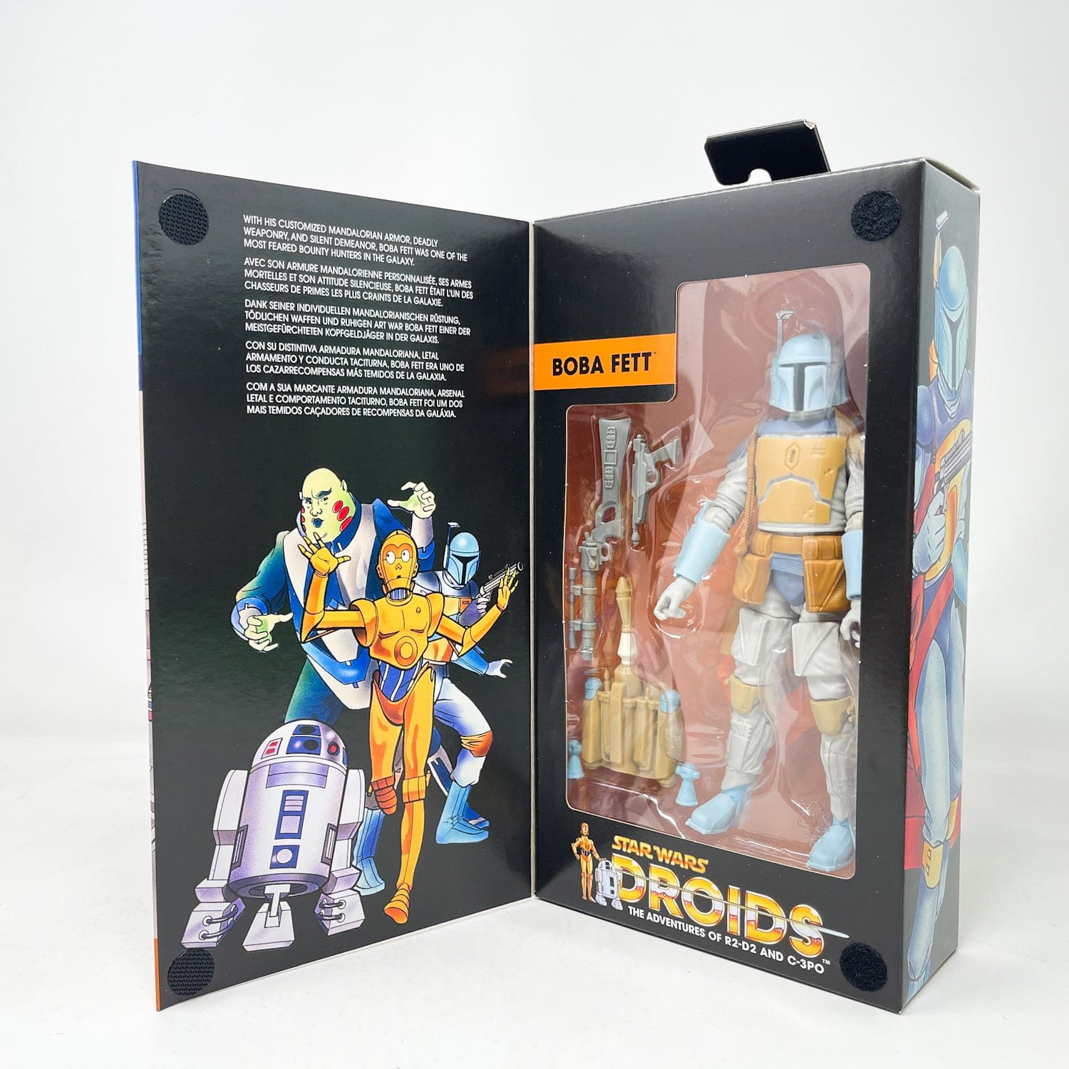 Vintage Hasbro Star Wars Black Series Sealed Figures Boba Fett DROIDS (Comic) - Black Series Hasbro Star Wars Action Figure