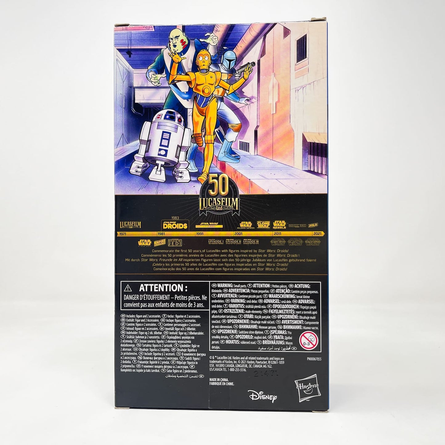 Vintage Hasbro Star Wars Black Series Sealed Figures Boba Fett DROIDS (Comic) - Hasbro Black Series (2021)