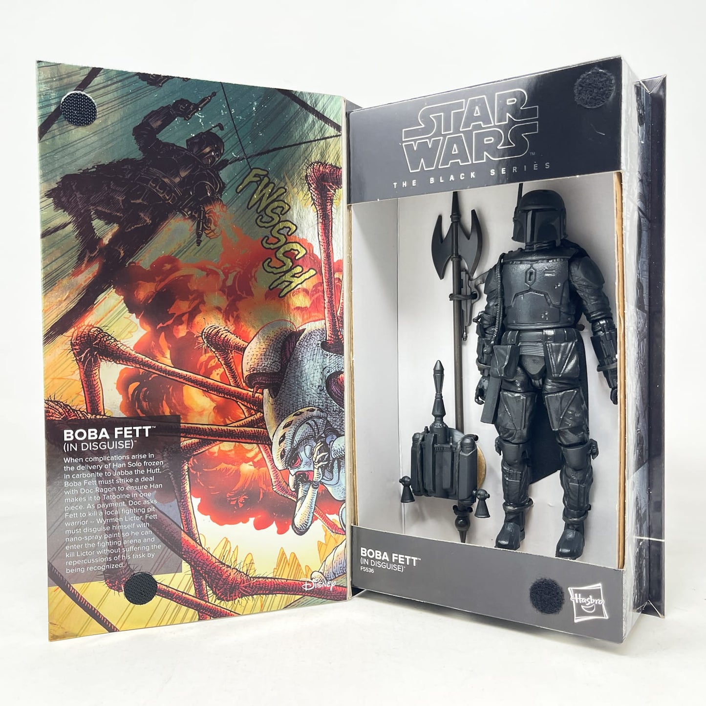 Vintage Hasbro Star Wars Black Series Sealed Figures Boba Fett (In Disguise - Comic) - Hasbro Black Series (2023)