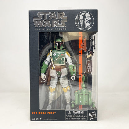 Vintage Hasbro Star Wars Black Series Sealed Figures Boba Fett - Orange #06 (2013) - Black Series Hasbro Star Wars Action Figure