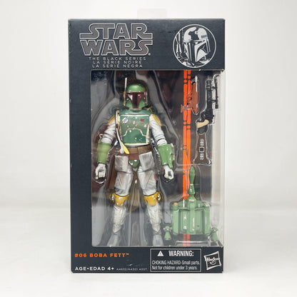 Vintage Hasbro Star Wars Black Series Sealed Figures Boba Fett - Orange #06 (2013) - Black Series Hasbro Star Wars Action Figure