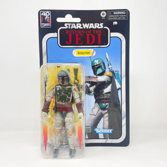 Vintage Hasbro Star Wars Black Series Sealed Figures Boba Fett (ROTJ) - 40th Anniversary - Hasbro Black Series (2023)