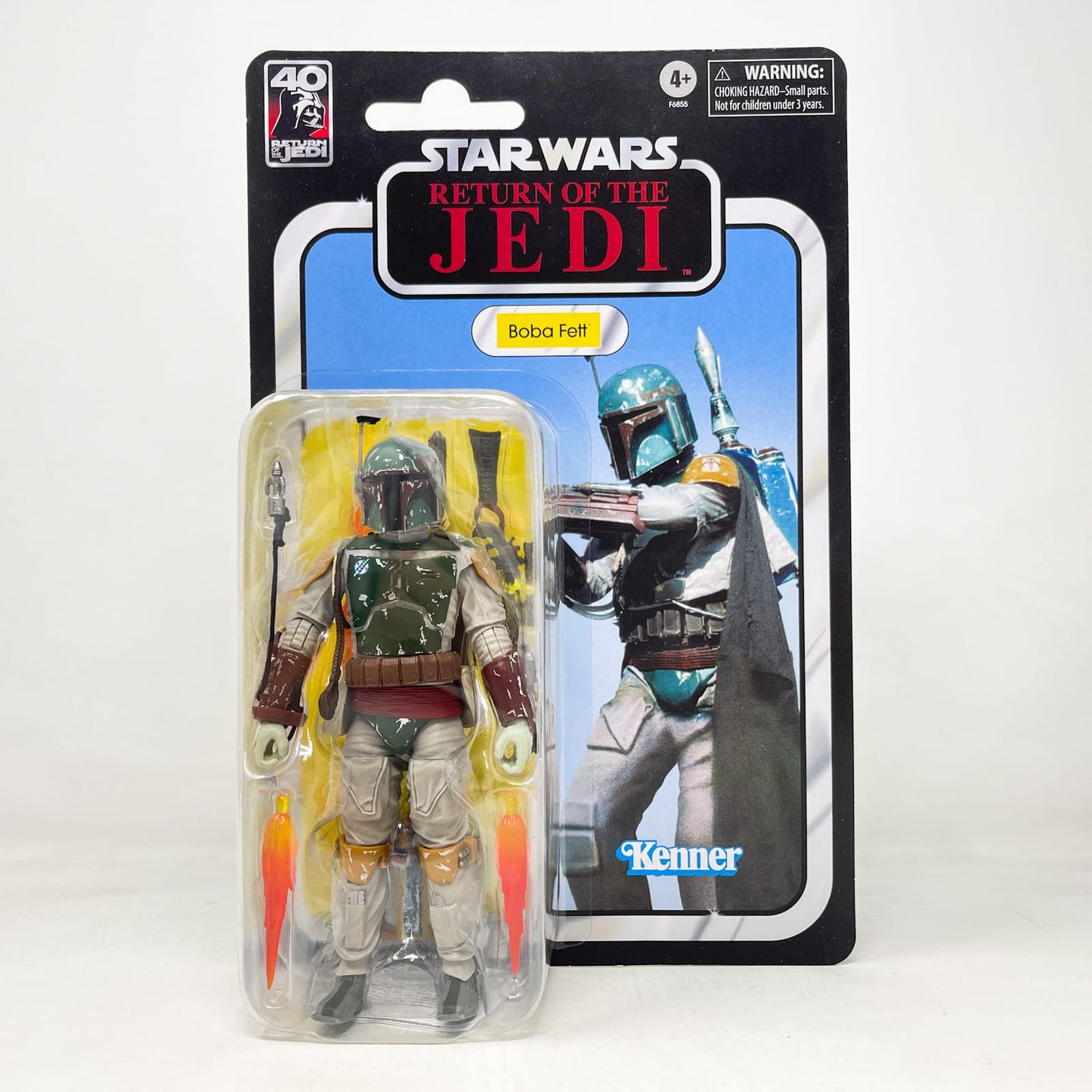 Vintage Hasbro Star Wars Black Series Sealed Figures Boba Fett (ROTJ) - 40th Anniversary - Hasbro Black Series (2023)