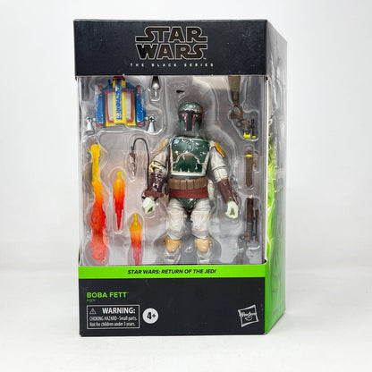 Vintage Hasbro Star Wars Black Series Sealed Figures Boba Fett (ROTJ - Deluxe) #06 - Black Series Hasbro Star Wars Action Figure