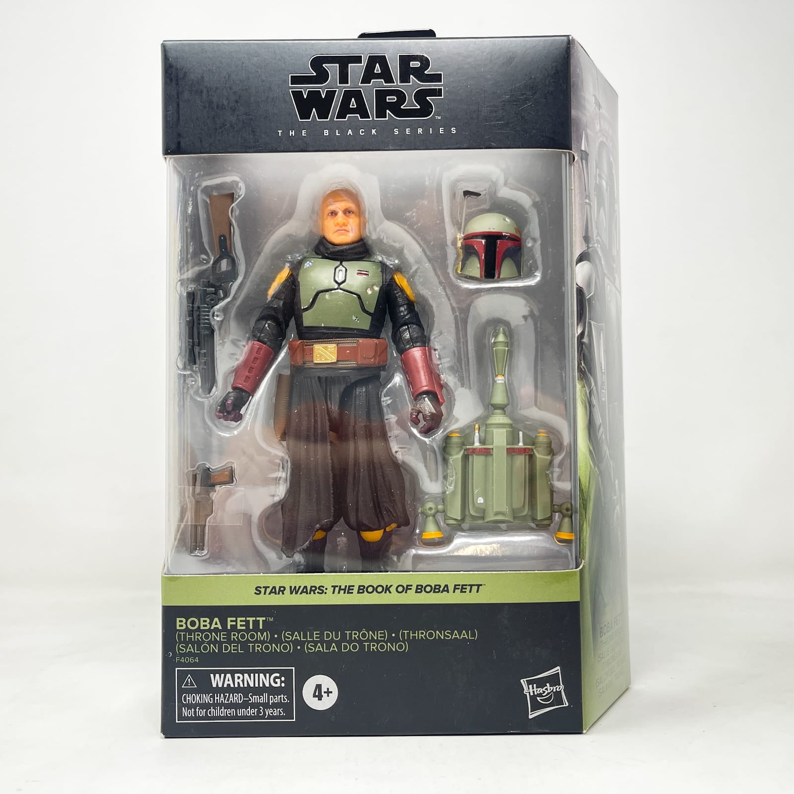 Vintage Hasbro Star Wars Black Series Sealed Figures Boba Fett (Throne Room - Deluxe) BOBF 02 - Hasbro Black Series (2023)