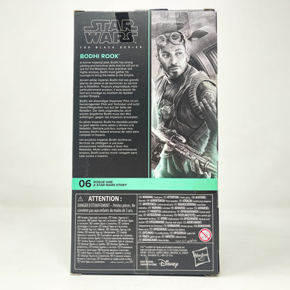 Vintage Hasbro Star Wars Black Series Sealed Figures Bodhi Rook RO06 - Hasbro Black Series (2021)