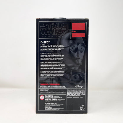 Vintage Hasbro Star Wars Black Series Sealed Figures C-3PO (2016) - Black Series Hasbro Star Wars Action Figure