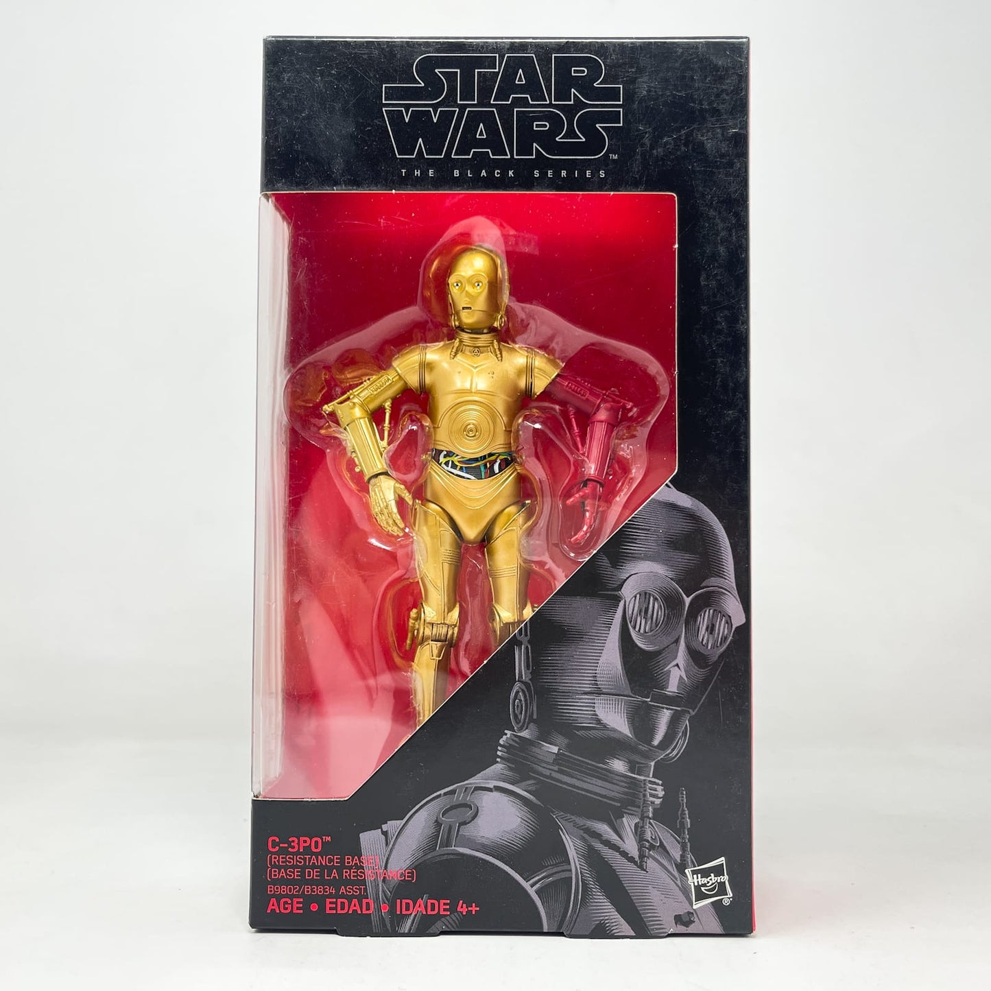 Vintage Hasbro Star Wars Black Series Sealed Figures C-3PO w/ Red Arm #29 - Hasbro Black Series (2016)