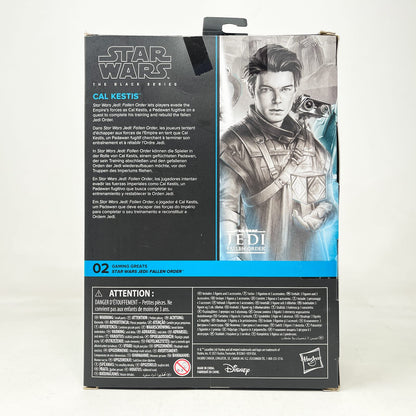 Vintage Hasbro Star Wars Black Series Sealed Figures Cal Kestis (Deluxe) GG 02 - Hasbro Black Series (2021)