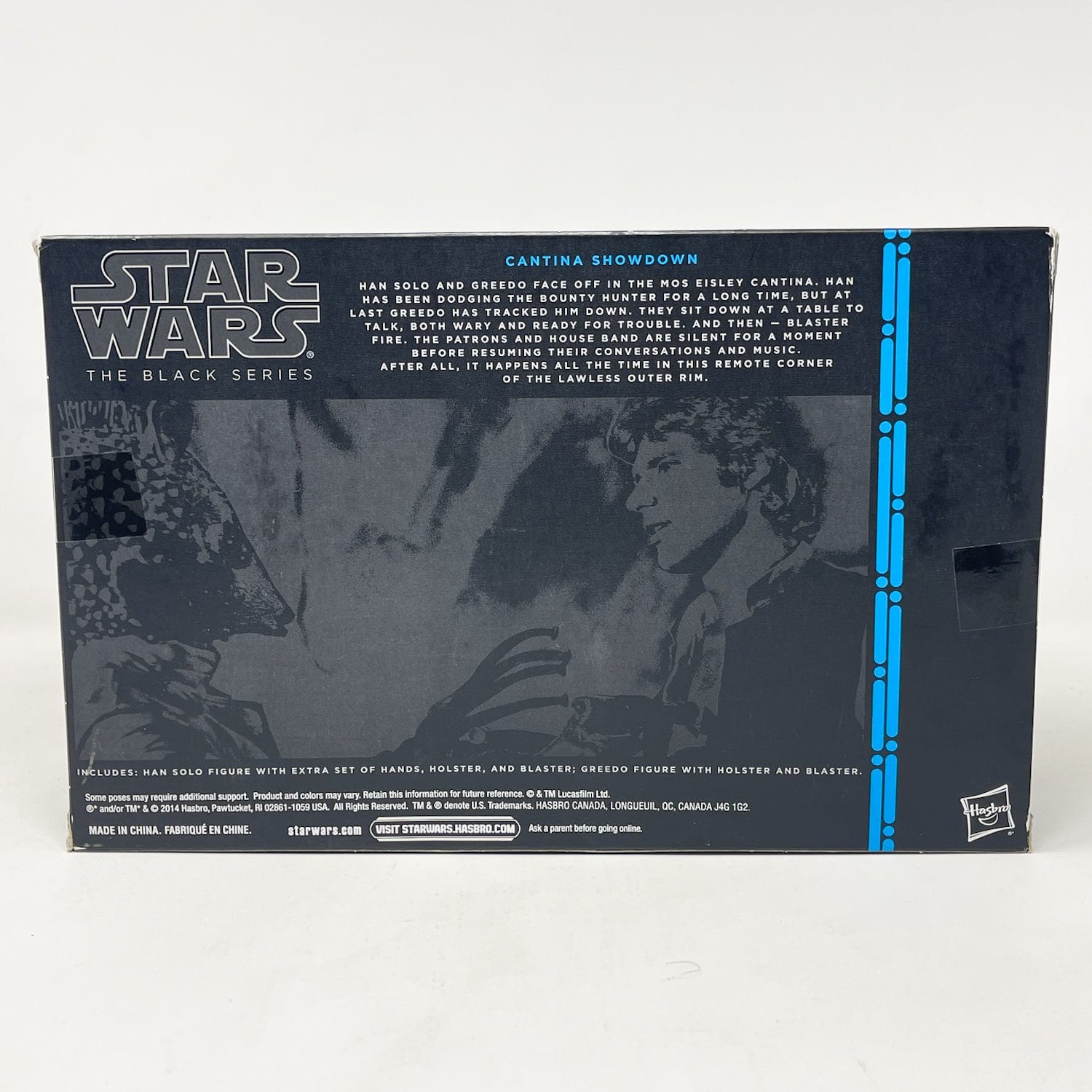 Vintage Hasbro Star Wars Black Series Sealed Figures Cantina Showdown (Han Solo & Greedo) - Black Series