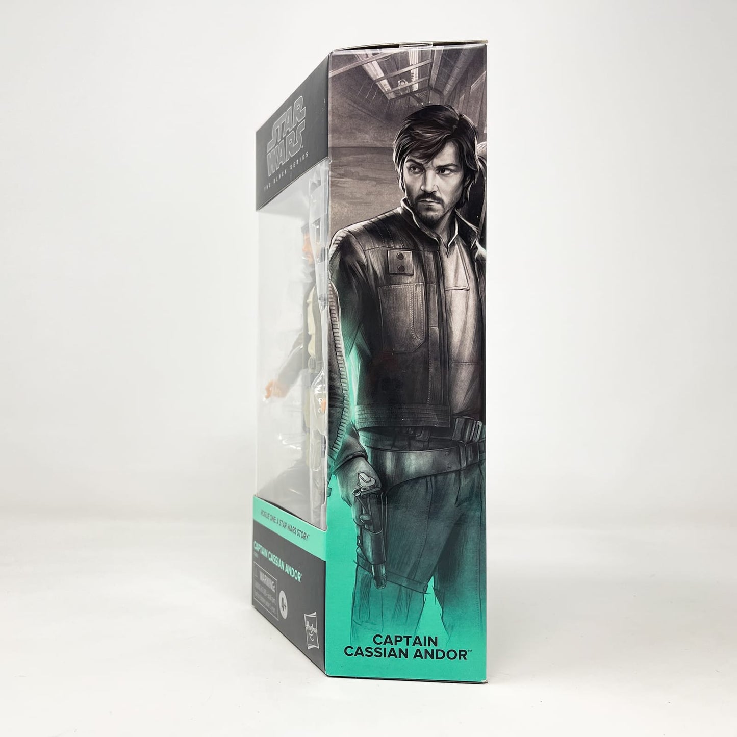 Vintage Hasbro Star Wars Black Series Sealed Figures Captain Cassian Andor (Rogue One) RO02 - Hasbro Black Series (2021)
