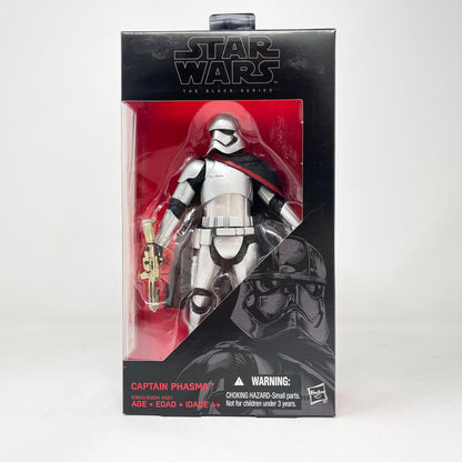 Vintage Hasbro Star Wars Black Series Sealed Figures Captain Phasma #06 - Black Series Hasbro Star Wars Action Figure