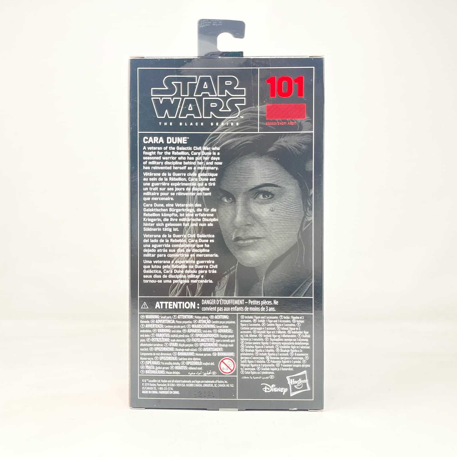 Hasbro 2019 Cara Dune Mandalorian Black Series Star Wars – 4th
