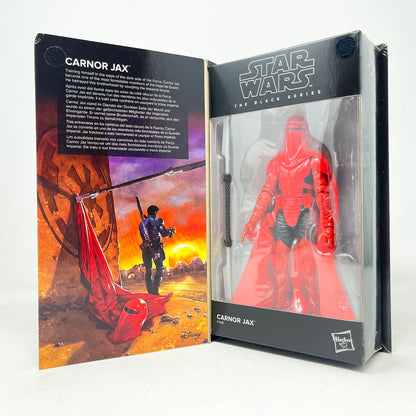 Vintage Hasbro Star Wars Black Series Sealed Figures Carnor Jax (Comic) - Hasbro Black Series (2021)