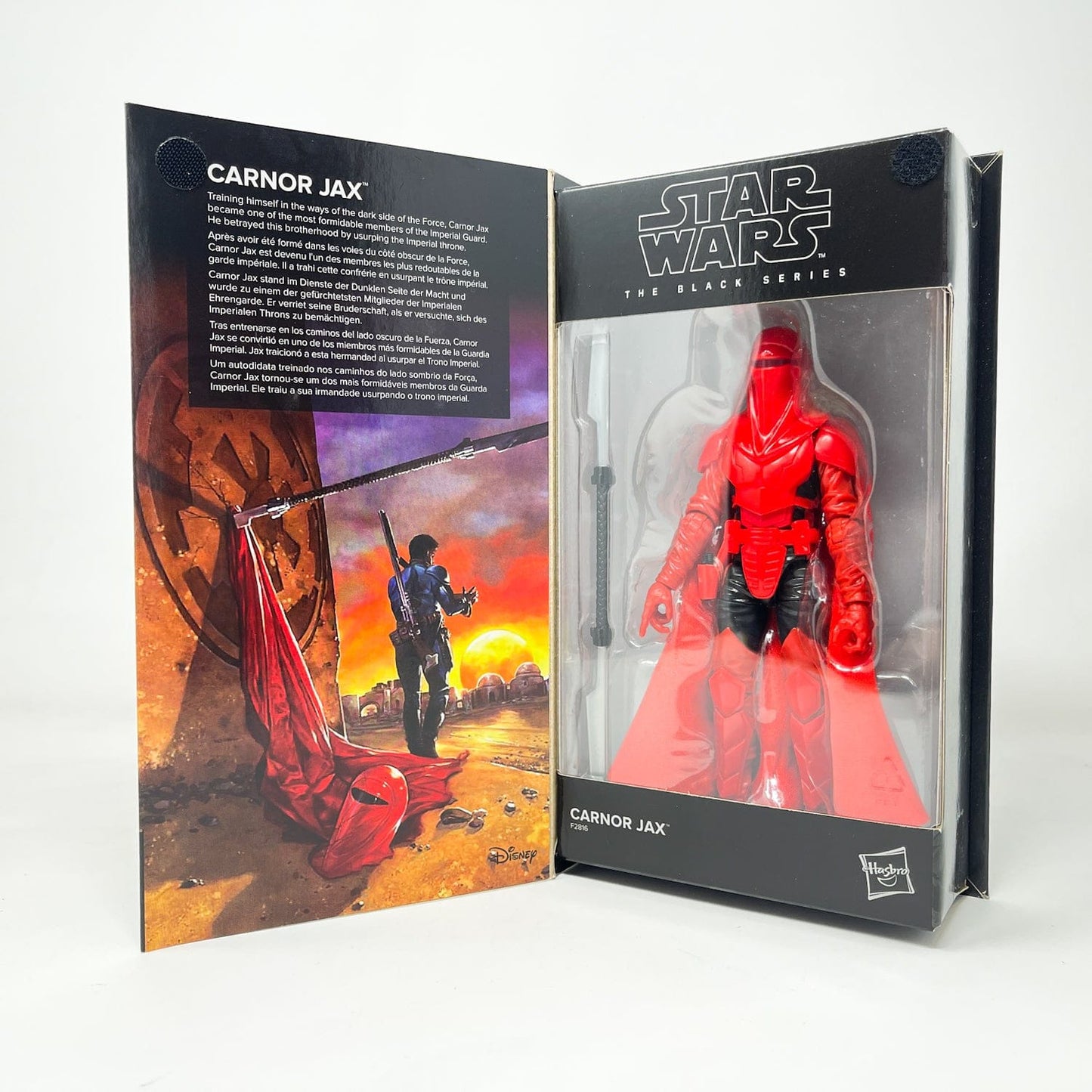 Vintage Hasbro Star Wars Black Series Sealed Figures Carnor Tax (Comic) - Hasbro Black Series (2021)