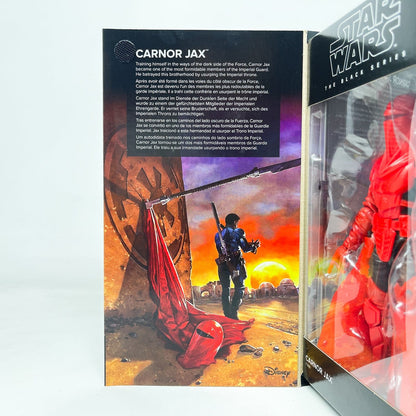Vintage Hasbro Star Wars Black Series Sealed Figures Carnor Tax (Comic) - Hasbro Black Series (2021)