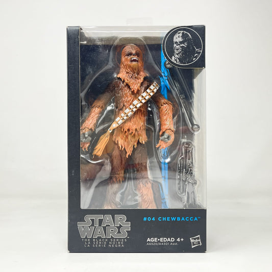 Vintage Hasbro Star Wars Black Series Sealed Figures Chewbacca #04 - Orange Line - Hasbro Black Series (2014)