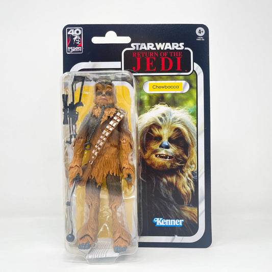 Vintage Hasbro Star Wars Black Series Sealed Figures Chewbacca (ROTJ) - 40th Anniversary - Hasbro Black Series (2023)