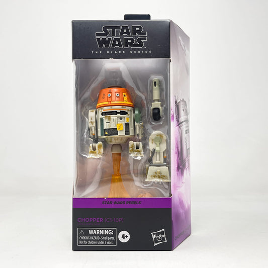 Vintage Hasbro Star Wars Black Series Sealed Figures Chopper (C1-10P) Repack (Rebels) REB 08 - Hasbro Black Series (2020)
