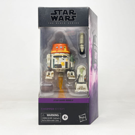 Vintage Hasbro Star Wars Black Series Sealed Figures Chopper (Rebels) REB 02 - Hasbro Black Series (2020)
