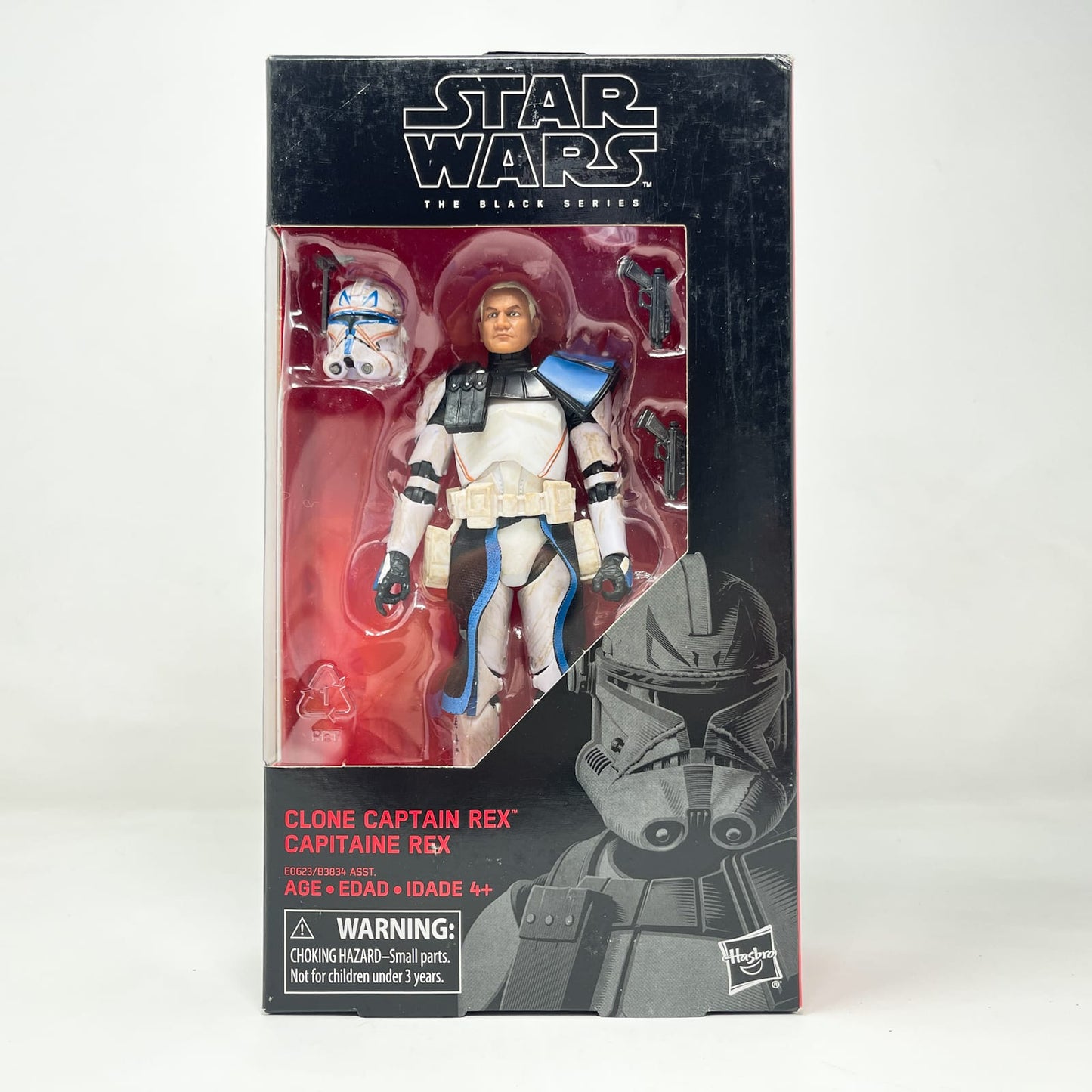 Vintage Hasbro Star Wars Black Series Sealed Figures Clone Captain Rex #59 - Hasbro Black Series (2017)