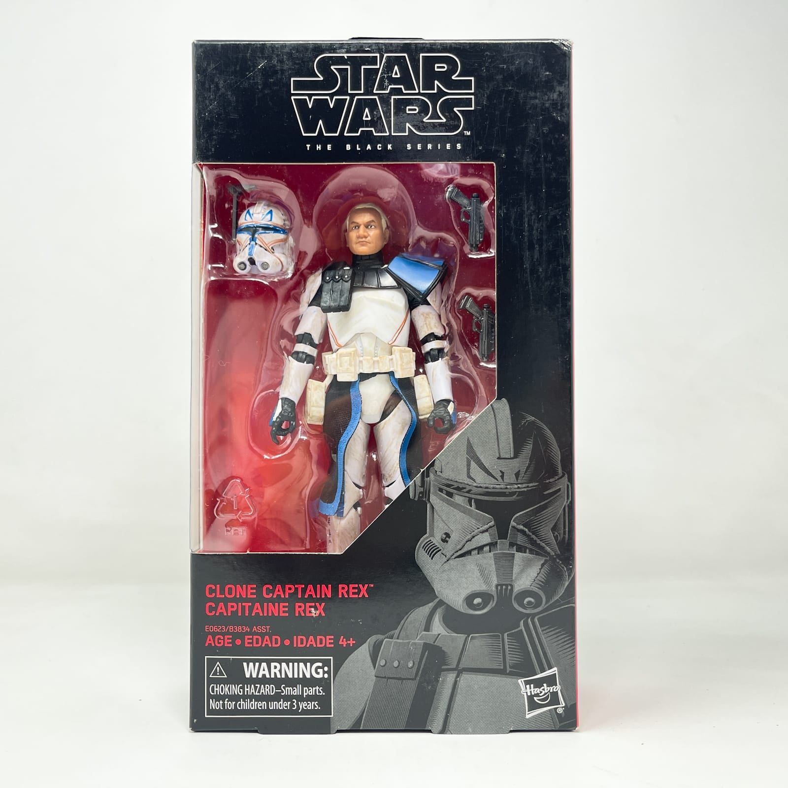 Vintage Hasbro Star Wars Black Series Sealed Figures Clone Captain Rex #59 - Hasbro Black Series (2017)