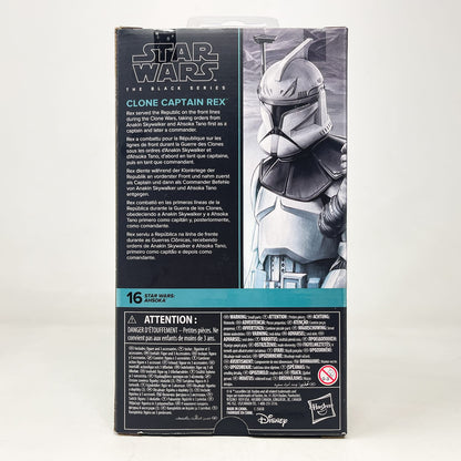 Vintage Hasbro Star Wars Black Series Sealed Figures Clone Captain Rex (Ahsoka) - Hasbro Black Series (2025)