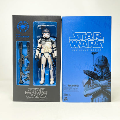 Vintage Hasbro Star Wars Black Series Sealed Figures Clone Captain Rex SDCC Package - Black Series Hasbro Star Wars