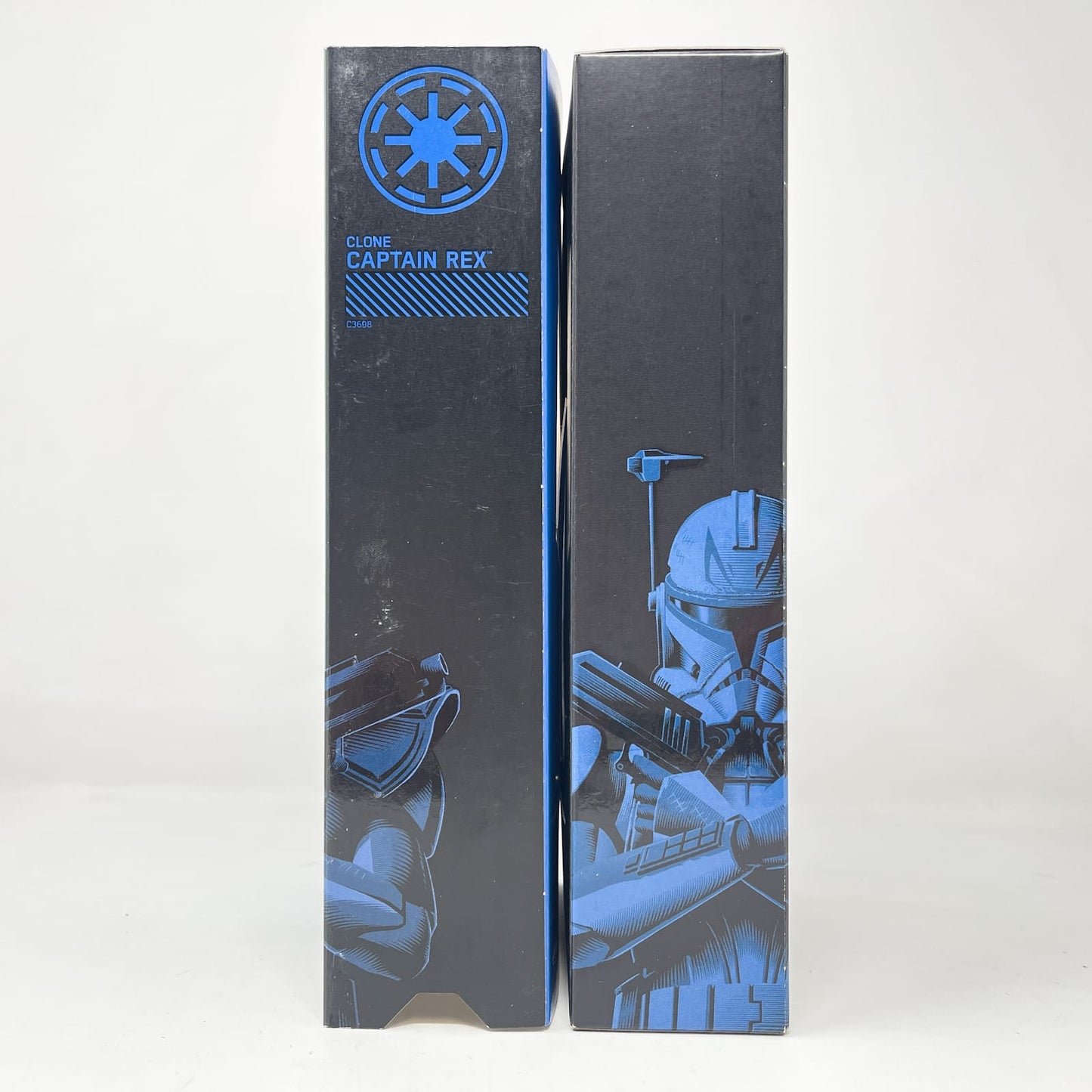 Vintage Hasbro Star Wars Black Series Sealed Figures Clone Captain Rex SDCC Package - Hasbro Black Series (2017)