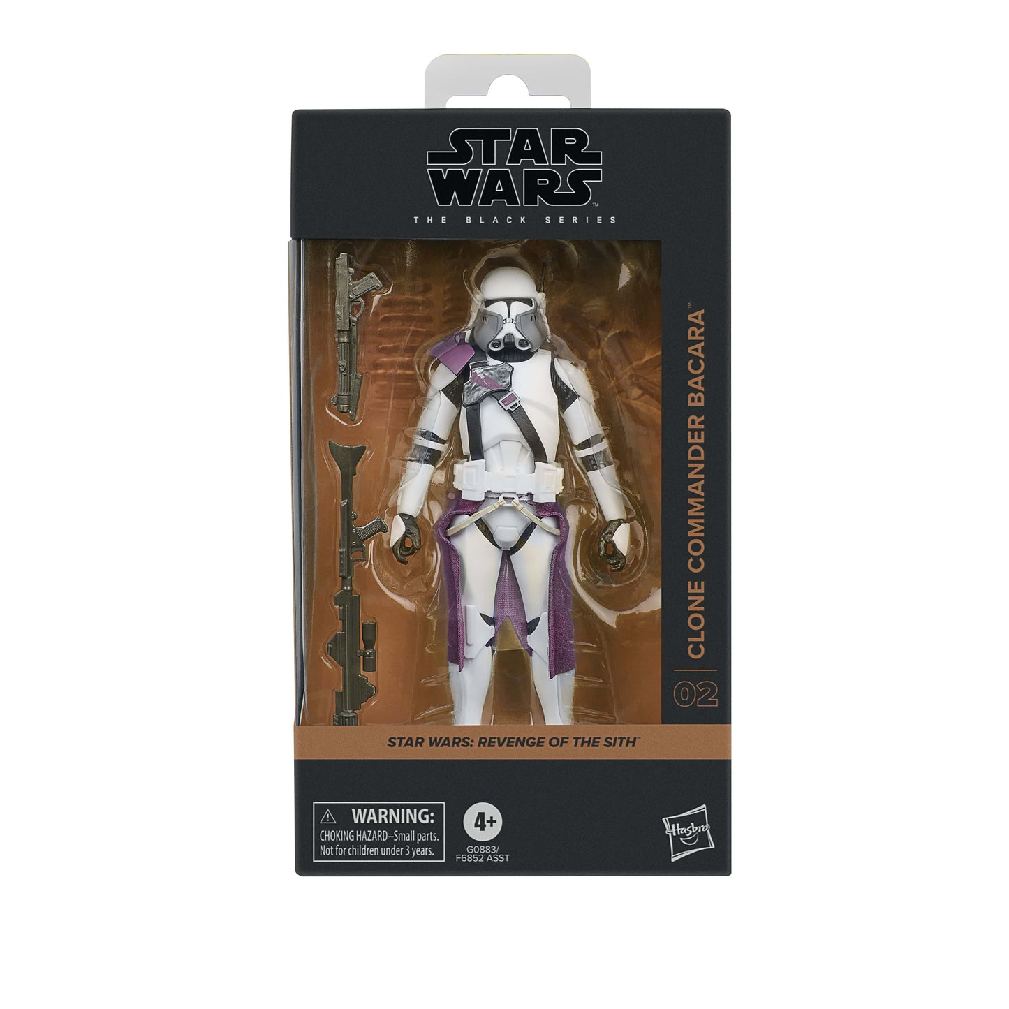 Vintage Hasbro Star Wars Black Series Sealed Figures Clone Commander Bacara - Black Series Hasbro Star Wars