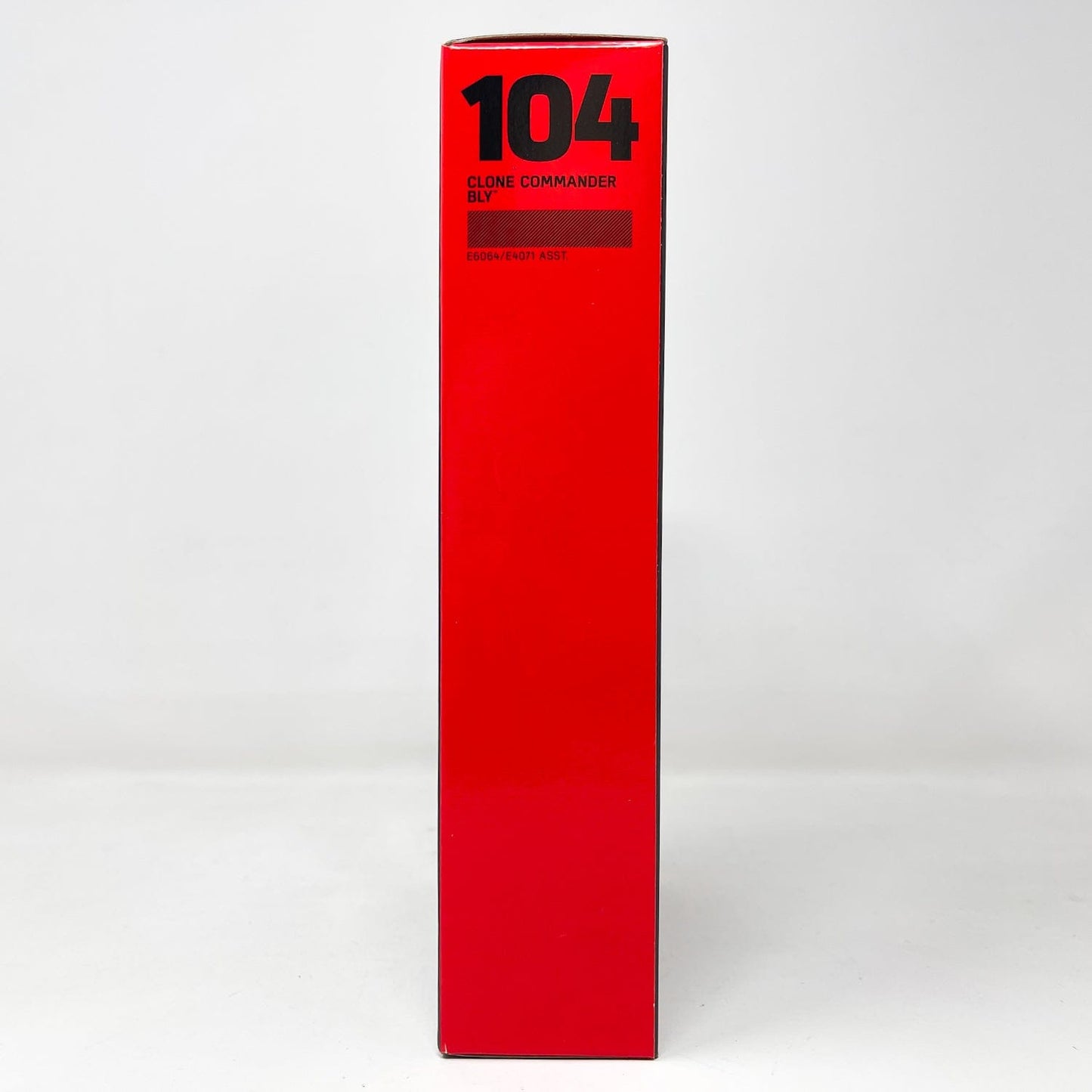 Vintage Hasbro Star Wars Black Series Sealed Figures Clone Commander Bly - Red Box #104 - Black Series Hasbro