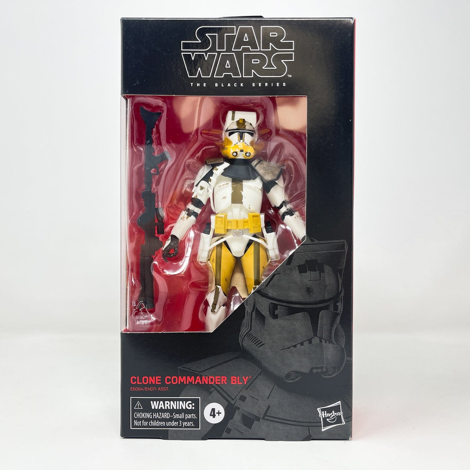 Vintage Hasbro Star Wars Black Series Sealed Figures Clone Commander Bly - Red Box #104 - Black Series Hasbro